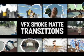 VFX Smoke Matte Transitions for DaVinci Resolve 46626549