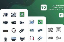 Computer Component Animated Icons | After Effects 56957626