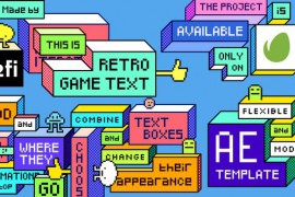 Retro Game Text 42114635