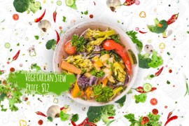 Vegetarian Food Menu 20477461
