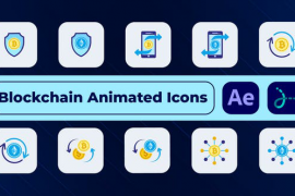 Blockchain Animated Icons 50127401