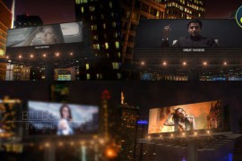 Billboard In Night City for DaVinci Resolve 44544368
