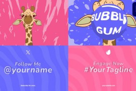Bubble Gum Logo Reveal for Premiere Pro 52569525