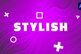 Stylish Rhythmic Typography Opener 44697938