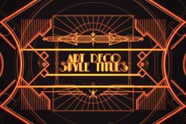 Art Deco Style Titles 51519507