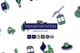 Transportation Animated Icons 44952216