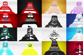 Dynamic 3D Icons Bundle Logo Reveals 50642110