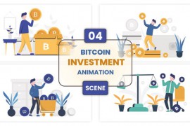 Bitcoin Investment Animation Scene 52776131