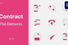 Contract Icons for Premiere Pro Vol. 02 47385935