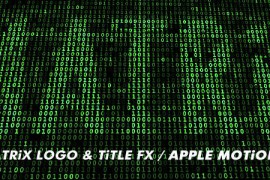 Matrix - Logo, Title, Background - Digital Data Profile FX - Pack of 2 15403569