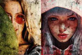 Old Wall Photo Effect for Photoshop