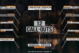 Call-Out Titles | Premiere Pro (MOGRT) 49270085