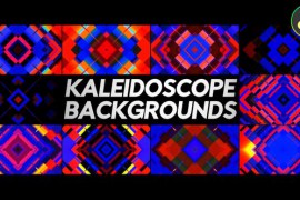 Kaleidoscope Backgrounds for DaVinci Resolve 46119811