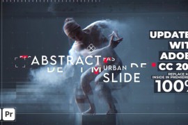 Abstract Urban Slide // Premiere Pro Template 47427705