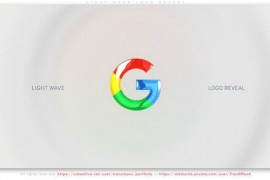 Light Wave Logo Reveal 52109464