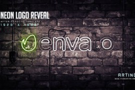 Neon Logo Reveal 46891780