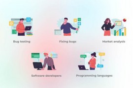 Software developers - Flat concept 43437149