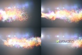 Glowing Particles Logo Reveal 3 8769177