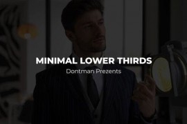 Minimal Lower Thirds | FCPX & Apple Motion 42730112