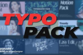 Typography Pack MOGRT 50055614