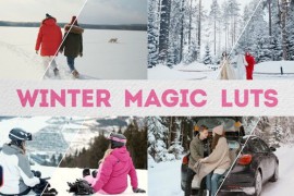 Winter Magic LUTs | DaVinci Resolve 49777699