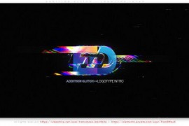 Addition Glitch - Logotype Intro 52132031