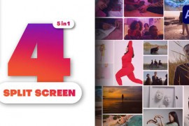 Multiscreen Transitions - 4 Split Screen - Vol. 07 49000431
