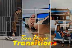 Free Download:Verical Torn Paper Transitions 59029775
