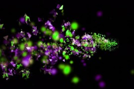 Concept of Celebration Flying Colorful Confetti 43133794
