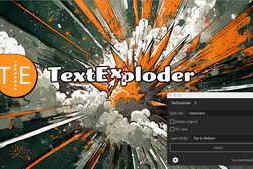 Free Download:Aescripts TextExploder v3.0.002