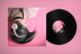 Vinyl Record Mockup FCP 43409452
