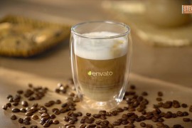 Coffee Latte Mockup Logo Opener 45999727