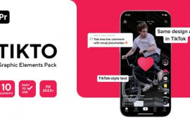 Tikto - TikTok Graphics Pack For Premiere Pro 43765592