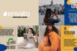Modern Minimal Slideshow for FCPX 43127009