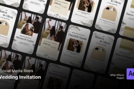 Social Media Reels - Elegant Wedding Invitations 45690575