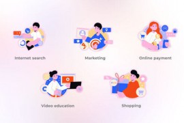 Shopping and Marketing - Round Concept 48194764