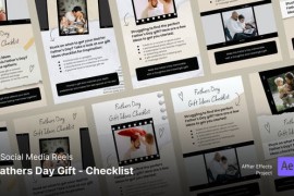Social Media Reels - Fathers Day Gift Checklist 46086767