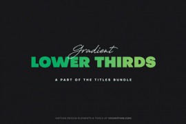 Gradient Lower Thirds 44173191
