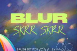 Free Download:CubeBrush – Blur Brush Set