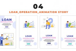Loan Operation 2D Cartoon Avatar Instagram Story 48655800