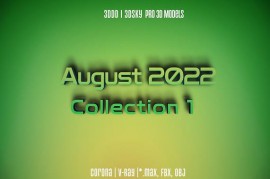 3DSky Pro 3D-Models Collection 1 August 2022