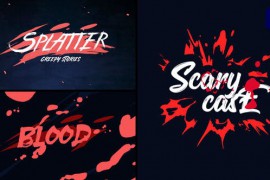 Horror Blood Splatter Opener [Premiere Pro] 49372885