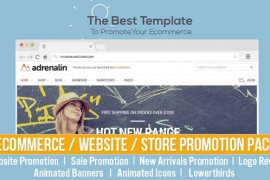 Ecommerce / Website / Store Promotion pack 21319259