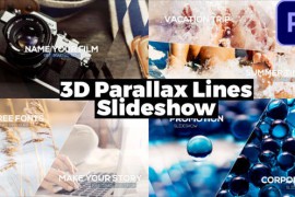 3D Lines Slideshow 41855449