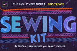 CreativeMarket – Procreate Sewing Brushes 5684796