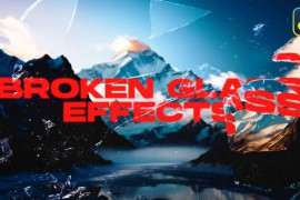 Broken Glass Effects VOL. 1 | DaVinci Resolve 49391320