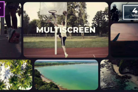 Dynamic Travel Intro Slideshow | Multiscreen Gallery Slideshow | MOGRT 48434985