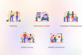 Employee hiring process - Flat concept 42005790