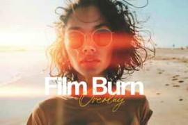 Free Download:Film Burn Overlay Effect