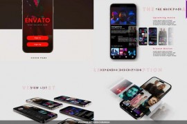 3D Mobile App Promo For Premiere Pro 50962266